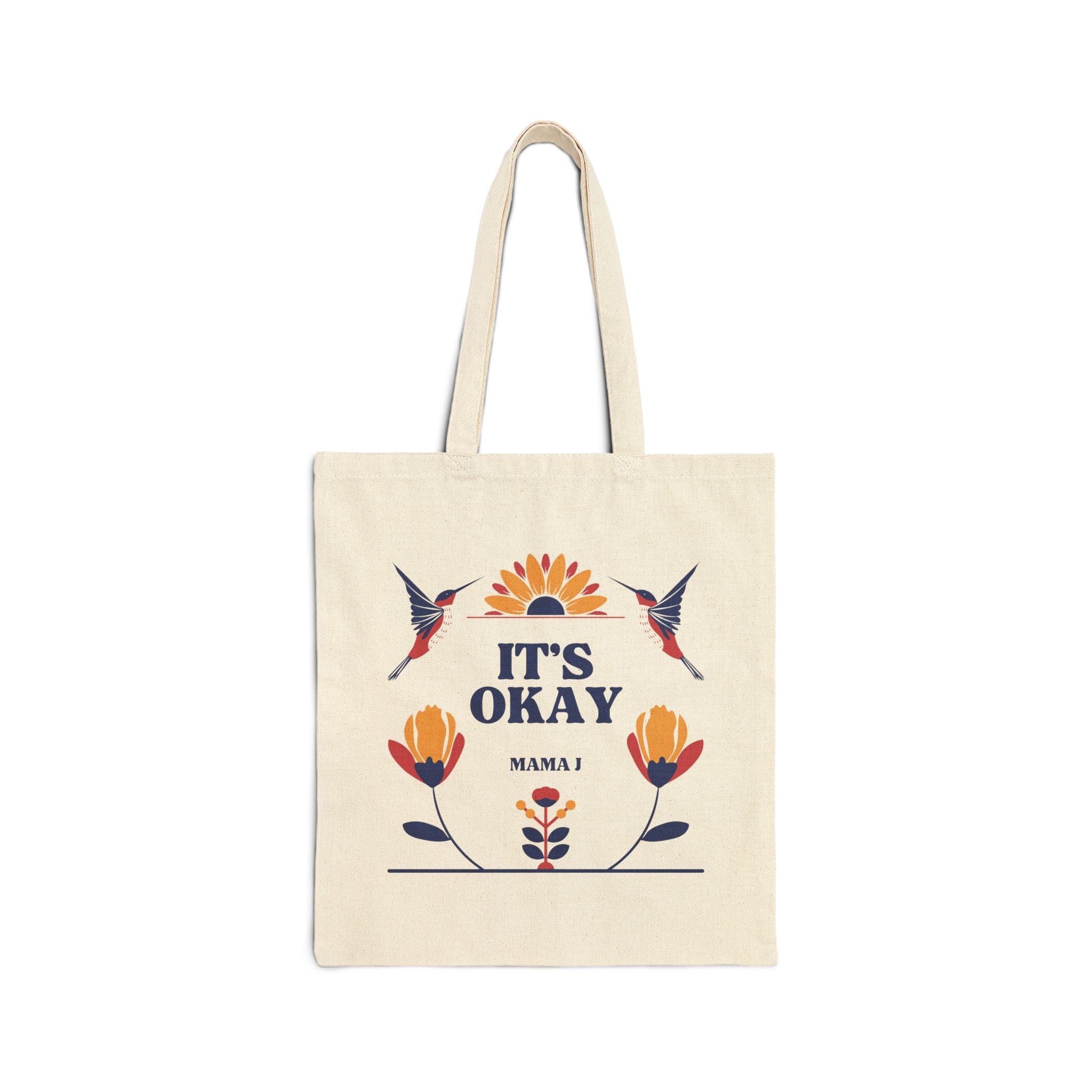 It's Okay Hummingbird Tote Bag